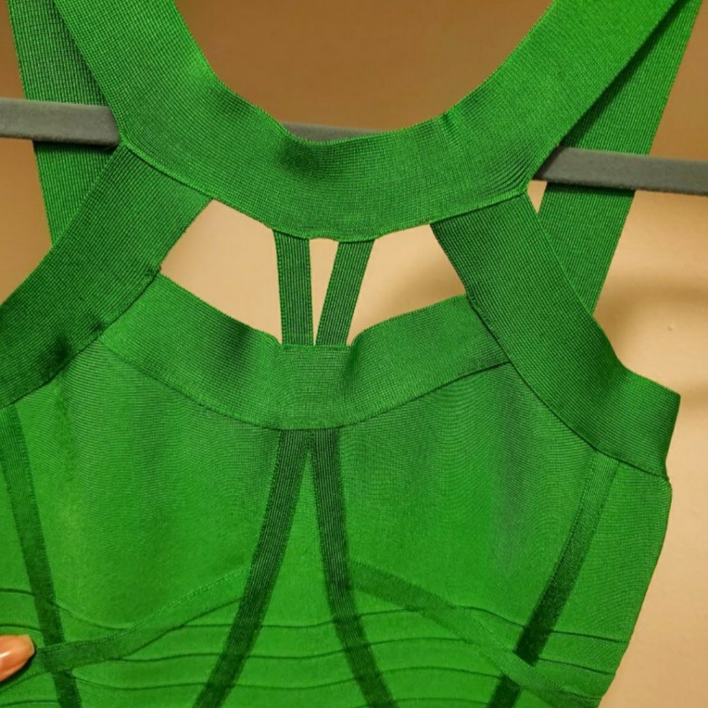 Green Bondage Dress